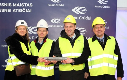 „Kauno grūdai“ pradeda naujojo fabriko statybas Alytuje „Kauno grūdai“ pradeda naujojo fabriko statybas Alytuje