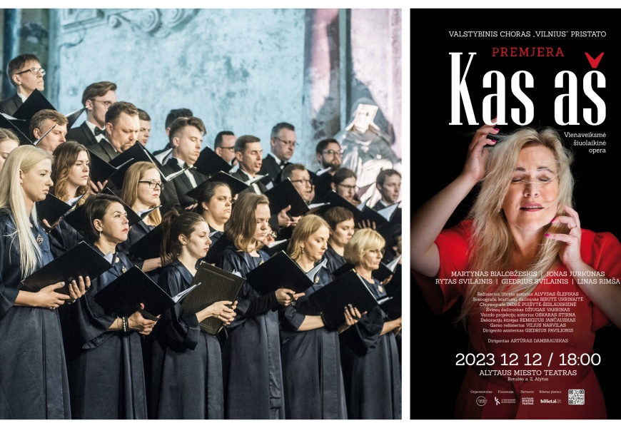 Alytaus miesto teatre skambės opera: valstybinis choras „Vilnius“ atveža premjerą