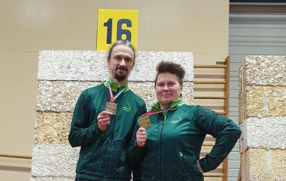 I. Timinskienė tapo Baltijos šalių čempione, U. Timinskas iškovojo bronzą