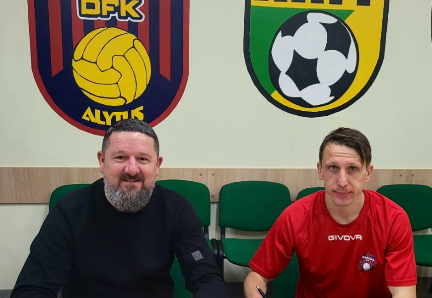 „Dainava“ pasirašė sutartį su centro gynėju iš Ukrainos