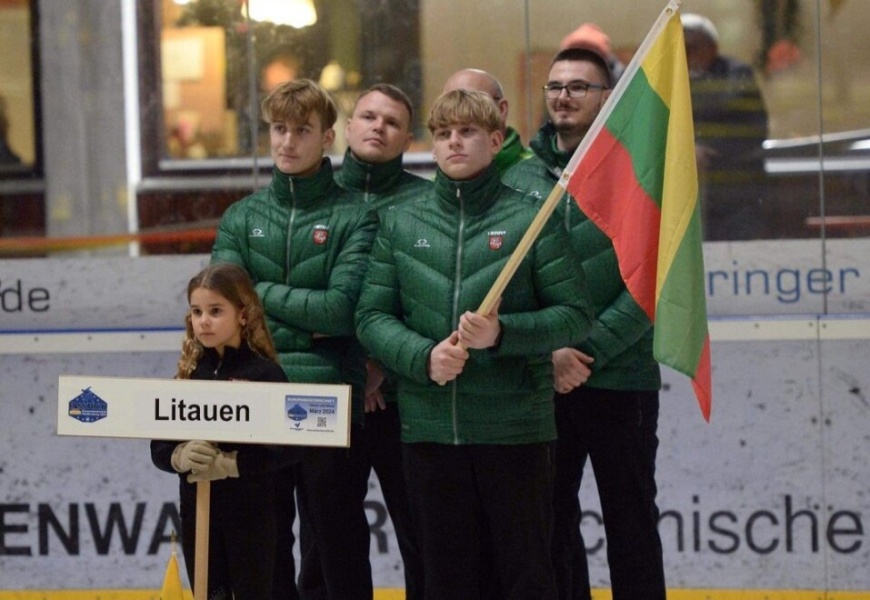 Europos bavariško akmenslydžio čempionate – puikus Lietuvai atstovaujančių lazdijiškių debiutas