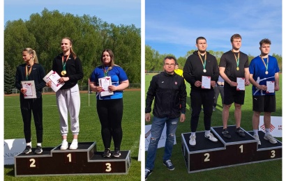 Iš čempionato Alytaus kūjo metikai grįžo su bronzos medaliais