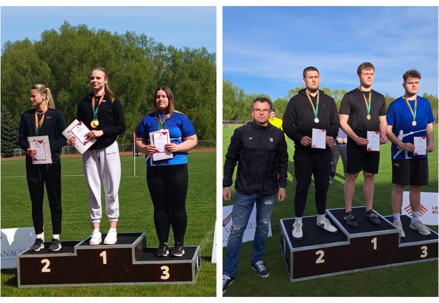 Iš čempionato Alytaus kūjo metikai grįžo su bronzos medaliais