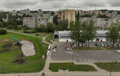 Alytuje netrukus atsiras „Drugio“ skveras – jau pradėti įrengimo darbai