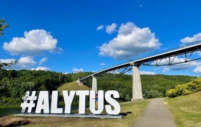 Kviečia nusifotografuoti šalia ženklo #Alytus ir laimėti prizus