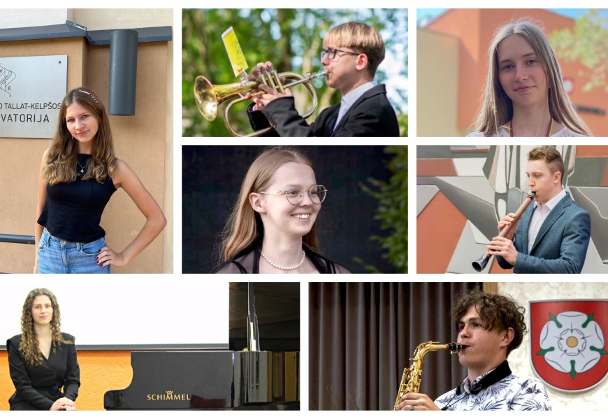 Septyni Alytaus muzikos mokyklos absolventai šiais metais pasirinko studijuoti muziko profesiją