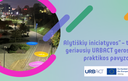 „Alytiškių iniciatyvos“ – tarp geriausių URBACT gerosios praktikos pavyzdžių