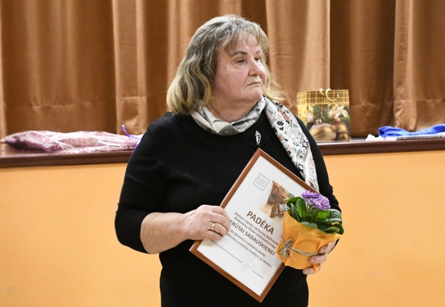Makniūnų bibliotekininkė Berūta Sadauskienė 40 metų paskyrė kultūrai ir žmonėms