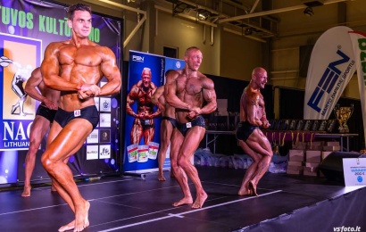 Po pertraukos į Lietuvos kultūrizmo čempionatą sugrįžęs alytiškis Tadas Jefišovas iškovojo sidabro medalį Po pertraukos į Lietuvos kultūrizmo čempionatą sugrįžęs alytiškis Tadas Jefišovas iškovojo sidabro medalį