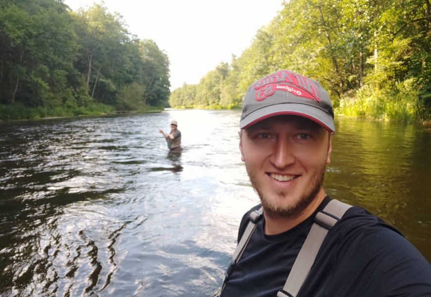 Baidarių entuziastas Pranas į vasaros sezono atidarymą Varėnoje atplauks upių keliais