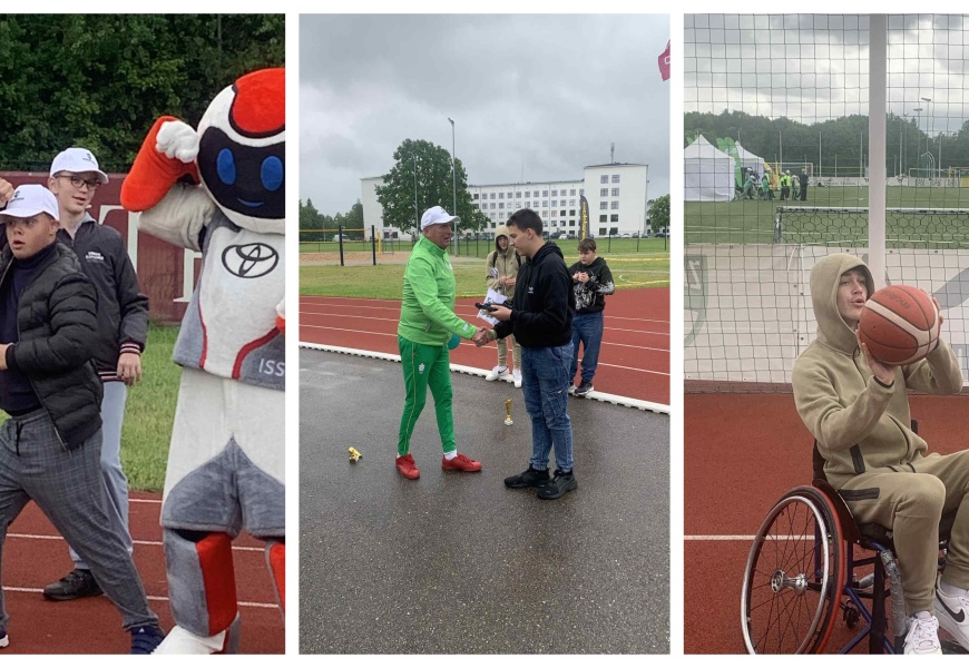 Alytaus SUP vaikinų futbolo komanda dalyvavo Paralimpinių pamokų dienoje Kaune Alytaus SUP vaikinų futbolo komanda dalyvavo Paralimpinių pamokų dienoje Kaune
