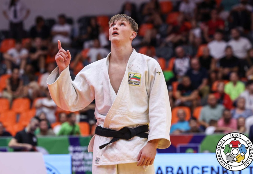 Alytiškis dziudistas Tajus Babaičenko Italijoje tapo Europos taurės čempionu Alytiškis dziudistas Tajus Babaičenko Italijoje tapo Europos taurės čempionu