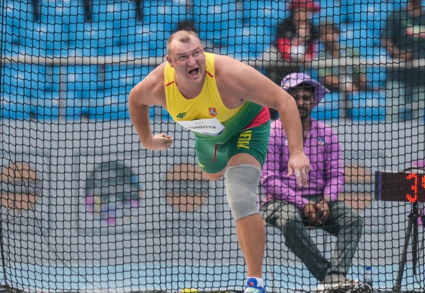 Donatas Dundzys „Grand Prix“ varžybose Tunise iškovojo 4 ir 6 vietas Donatas Dundzys „Grand Prix“ varžybose Tunise iškovojo 4 ir 6 vietas
