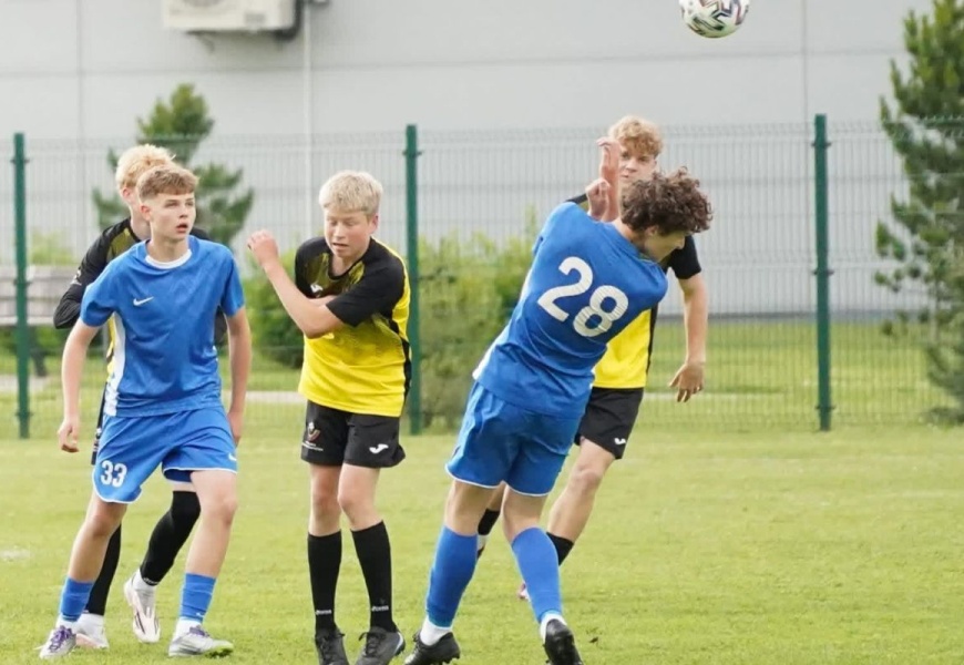 Alytaus U-16 futbolininkai Regioninės lygos finaliniame etape iškovojo antrąją vietą