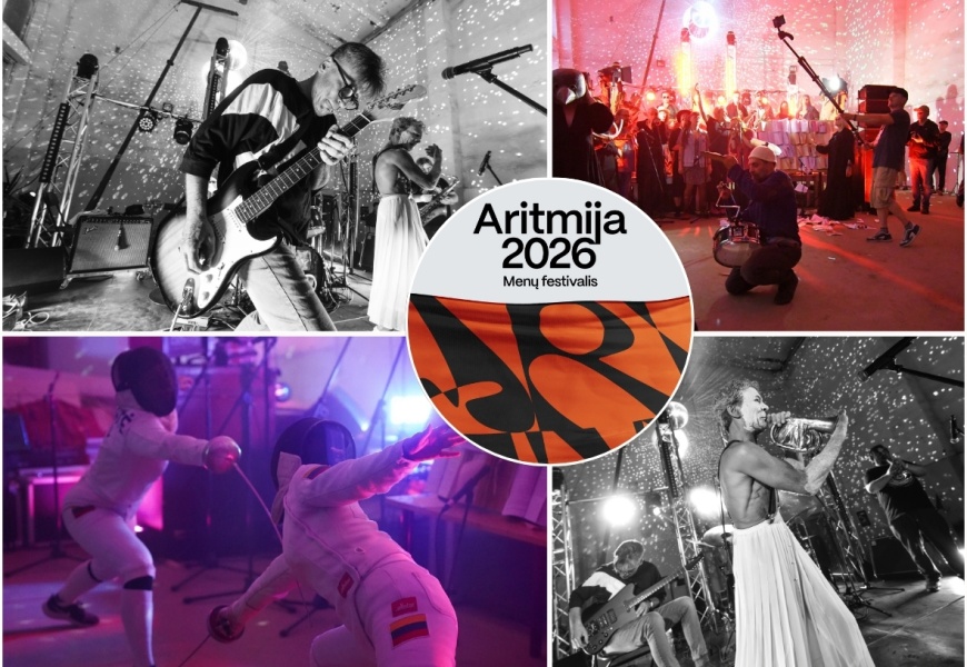 Menų festivalis „Aritmija“ – lyg mažoji Venecijos bienalė Merkinėje