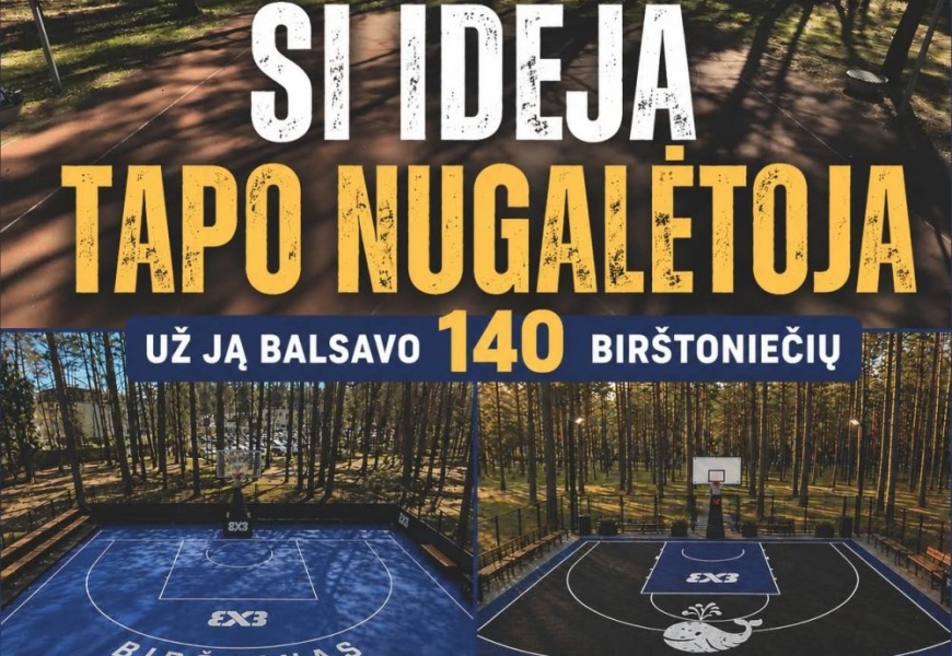 Birštono gyventojai išrinko dalyvaujamojo biudžeto projektą Birštono gyventojai išrinko dalyvaujamojo biudžeto projektą