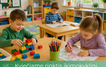 Lazdijų rajone vaikai kviečiami pradėti ikimokyklinio ugdymo kelią