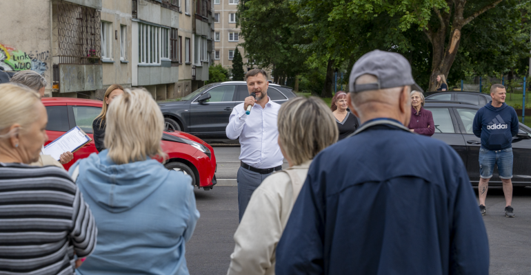 Lauko gatvės remontas: faktai ir atsakymai į gyventojams rūpimus klausimus
