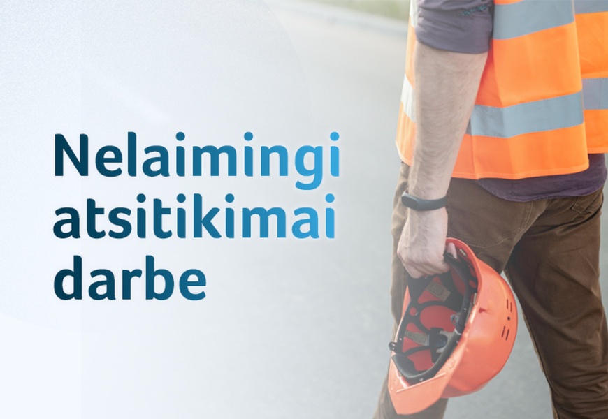 Nelaimingų atsitikimų darbe administravimas taps paprastesnis ir greitesnis