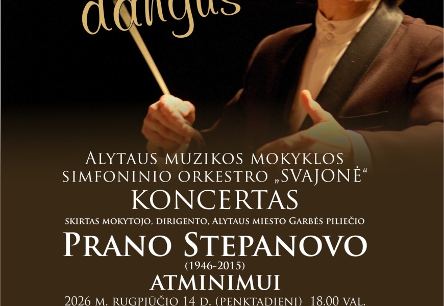 Orkestras „Svajonė“ vasaros stovyklą užbaigs Pranui Stepanovui skirtu koncertu