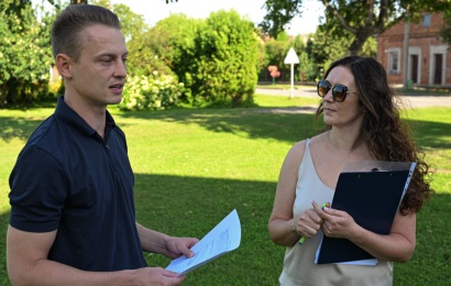 Butrimonyse įgyvendinama bendruomenės iniciatyva – vaikų laisvalaikio ir žaidimų aikštelė