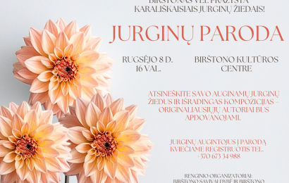 Birštonas pražysta karališkaisiais žiedais Birštonas pražysta karališkaisiais žiedais