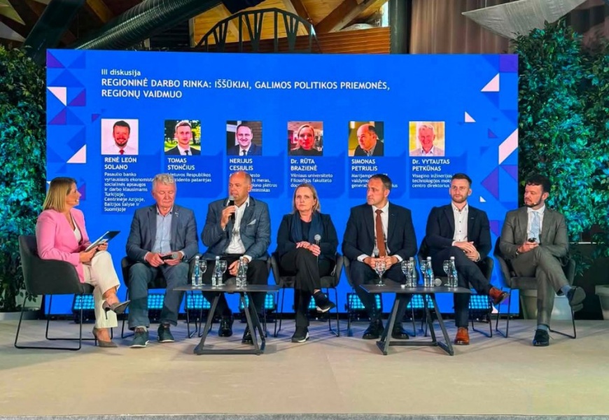 Regioninės politikos forume aptarta Lietuvos regionų ateitis
