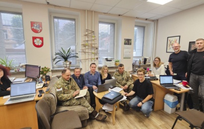 Dalyvavo pratybose „Vyčio skliautas 2026“
