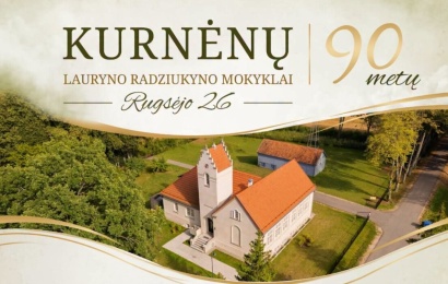 Kurnėnų Lauryno Radziukyno mokyklai – 90 metų