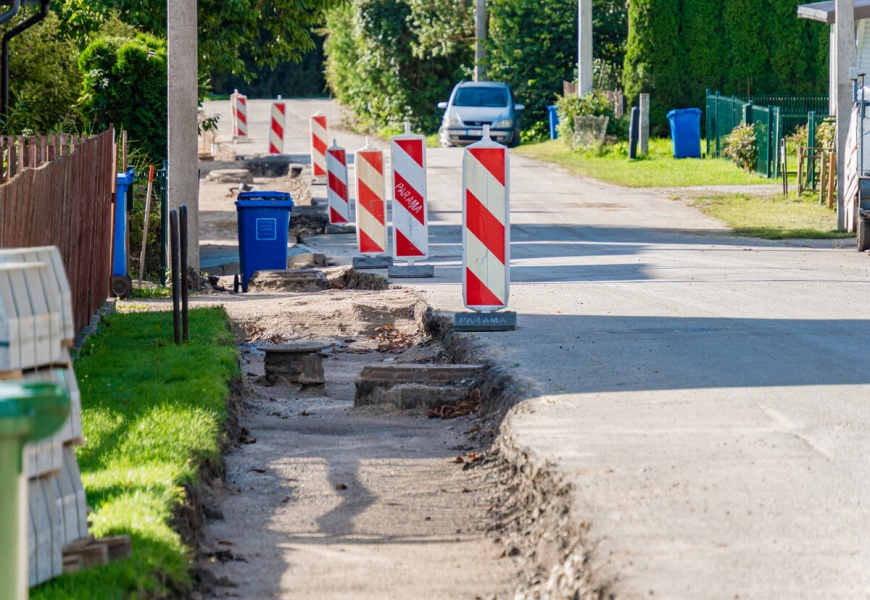 Laukų gatvėje Lazdijuose – naujas šaligatvis Laukų gatvėje Lazdijuose – naujas šaligatvis