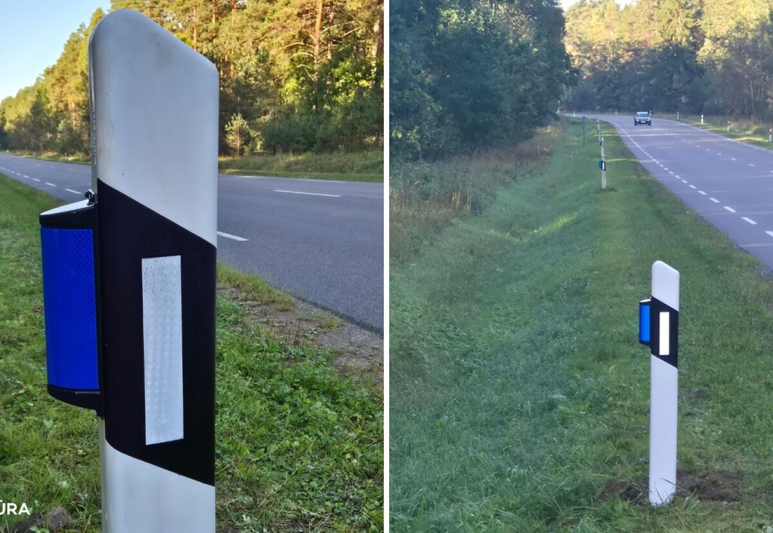 400 laukinių gyvūnų atbaidymo atšvaitų Lietuvos keliuose: bus vertinamas jų efektyvumas 400 laukinių gyvūnų atbaidymo atšvaitų Lietuvos keliuose: bus vertinamas jų efektyvumas