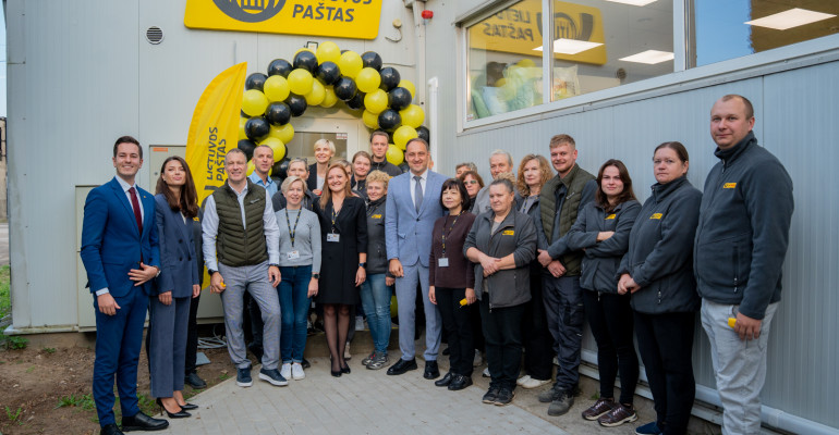 Lietuvos paštas investuoja į darbuotojų gerovę: Alytaus logistikos centras persikėlė į naujas patalpas Lietuvos paštas investuoja į darbuotojų gerovę: Alytaus logistikos centras persikėlė į naujas patalpas