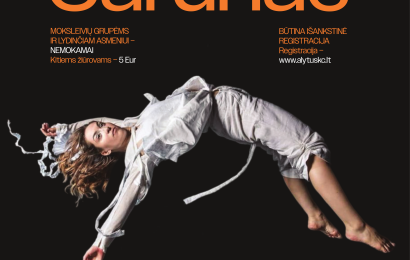 Alytuje – nestandartinė literatūros pamoka: „Šarūnas“ scenoje susitiks su cirku, teatru ir akrobatika