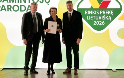 Alytaus rajone gaminamas produktas įvertintas aukso medaliu Alytaus rajone gaminamas produktas įvertintas aukso medaliu
