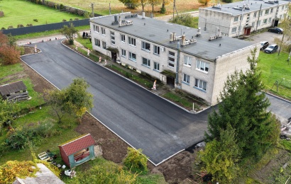 Alytaus rajone nuosekliai atnaujinami daugiabučių kiemai