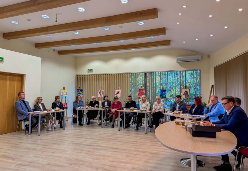 Įstaigų vadovų pasitarime – svarbiausi darbai, naujovės ir artimiausi planai