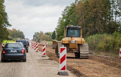 „Via Lietuva“ tęsia suplanuotus darbus Lazdijų rajone