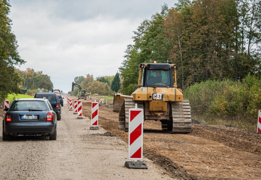 „Via Lietuva“ tęsia suplanuotus darbus Lazdijų rajone