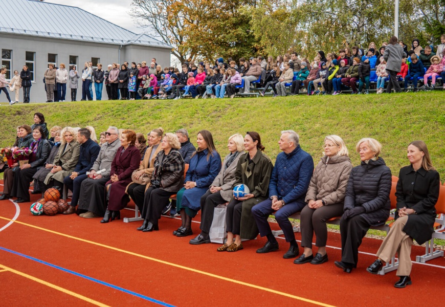 Seirijuose oficialiai atidaryta atnaujinta sporto bazė – naujos galimybės sportuoti visai bendruomenei