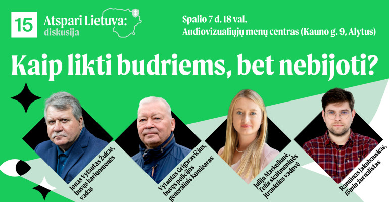Grįžta 15min laikraštis! Su juo – renginiai visoje Lietuvoje