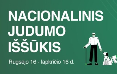 Nacionalinio judumo iššūkio iliustracija